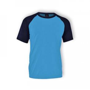 T- shirt Raglan Short Sleeve Code 1028 Turq/ Navy