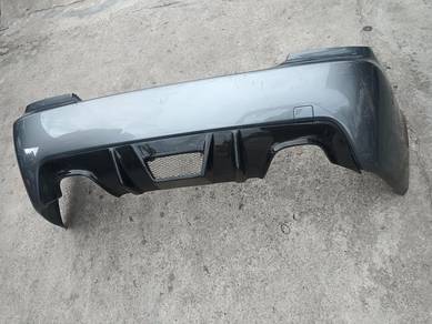 BMW E60 m sport rear bumper carbon diffuser
