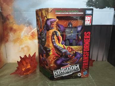 Transformers Kingdom Deluxe Class Scorponok