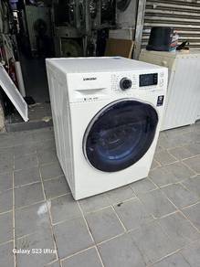 2in1 Samsung front load hot washer with dryer 8/6k