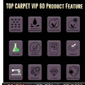 Proton Saga /  Perodua Bezza Car Floor Mat