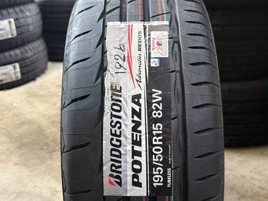 Tayar Baru 195 50 15 Bridgestone Potenza RE005 Tha