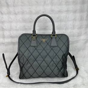 Authentic Prada Tessuto Impontu Shoulder Bag