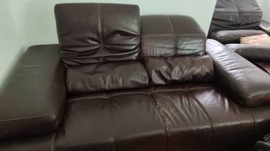 Leather Two seater sofa 