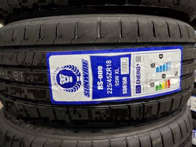 225/45/18 Sunwide RS-ONE Tyre 2026 Tayar