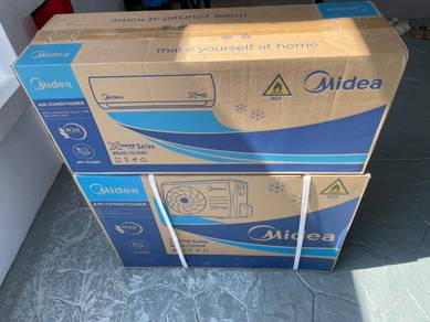 Midea 1.5hp Non Harga Siap Pasang Aircond A1940