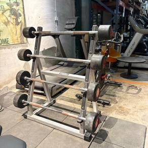 Used Technogym Barbell Rack Commercial Grade 🔥