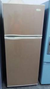 Refrigerator Fridge Toshiba Peti Ais Sejuk Gold