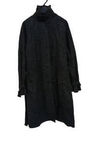 135.Margaret Howell Vintage Charcoal Grey Wool Lon