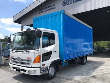 Hino 500 Rebuild Curtain Sider Lorry