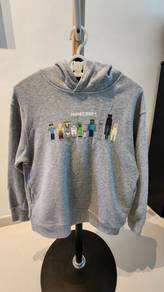 Uniqlo Kids Minecraft Hoodie Grey (7-8Y)
