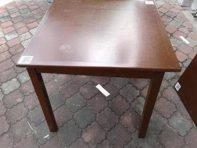 Brown Solid Wood Square Dinning Table TA397
