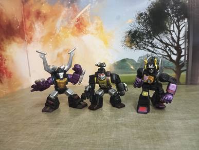 Transformers Robot Heroes G1 Insecticons set of 3