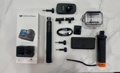 DJI OSMO ACTION 6 adventure combo with accessories