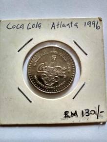 Token Coca-Cola Atlanta Olympic 1996 Rare