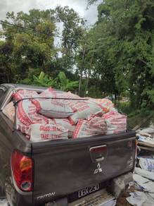 Sekam padi mentah Dan bakar min 100bag keatas 5377