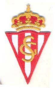 La Liga Sporting de Gijon Spain Football Patch