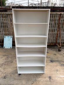 6ft Multipurpose Rack Shelves Cabinet Bookcase