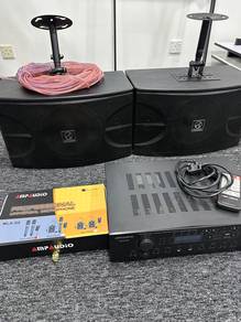 AmpAudio Karaoke Speaker Set