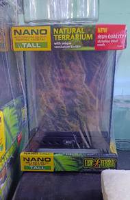 exo Terra nano tall terrarium tank baru