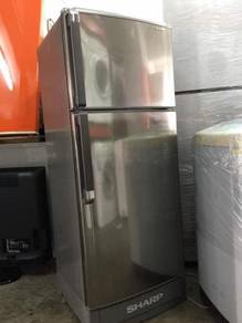 Sharp 2 doors Peti Sejuk Ais Refrigerator