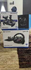logitech g29 with shifter & thrustmaster t.flight 