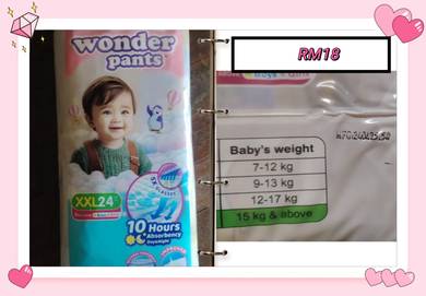 Diapex Wonder Pants XXL 24 pcs (10 pack)