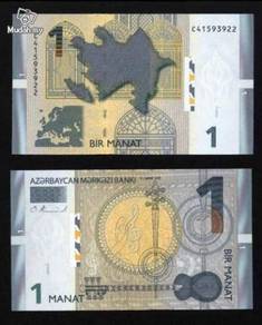 Azerbaijan 1 manat 2009 p new unc