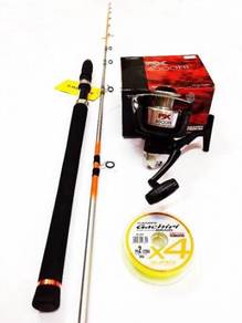 Seahawk intrepid jigging rod combo shimano fx reel