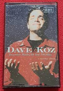 Dave Koz A HOLIDAY ALBUM Cassette Tape
