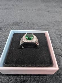 Cincin Permata Aquamarine