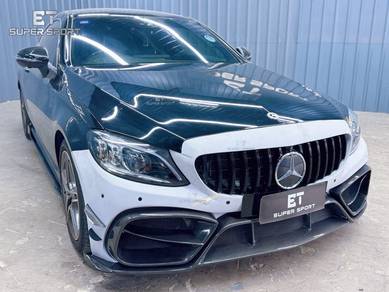 Mercedes W205 Coupe Carbon MP Perform Front Bumper