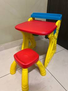 Kids Study Desk + Stool (Crayola) for Sale 🌈