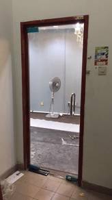 PINTU JENIS KACA KALIS PECAH l 12mm clear jernih