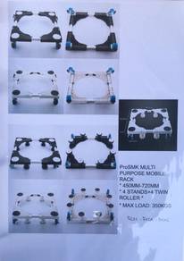 PROSMK Multi Purpose Mobile Rack