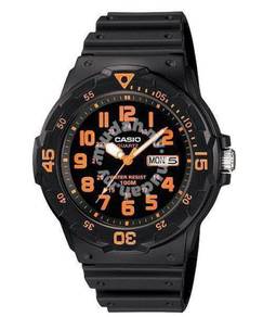 Watch - Casio Date MRW200 ORANGE - ORIGINAL