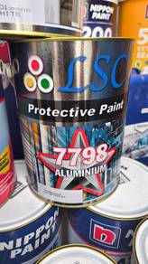 LSC 7798 Aluminium Paint Metal wood cat besi kayu