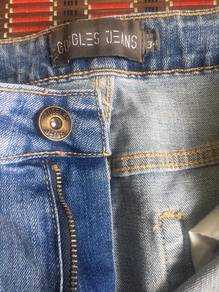 GOOGLES Blue Denim Jeans