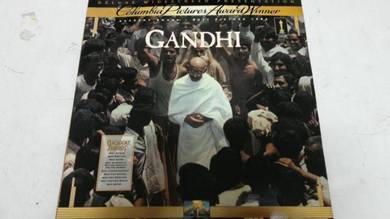 GANDHI THE MOVIE LASER DISC Ld