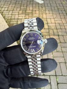 Rolex Datejust 31mm Purple Diamond 6