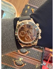 Rolex Daytona REF116515 18K 750 Rose Gold Brown Di