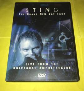 THE POLICE STING - THE BRAND NEW DAY DVD Video