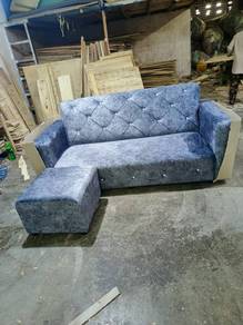 Sofa 3seater with stool 