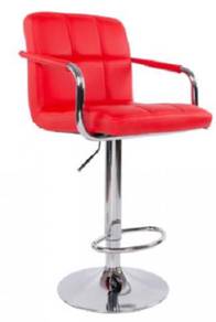 Adjustable chair bar stool red merah kerusi 2