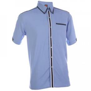 Baju Korporat Kemeja Oren Sport F1 3210 Light blue