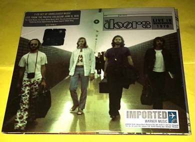 THE DOORS - LIVE IN VANCOUVER 1970 2CDS Digipak