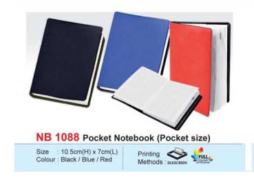 Pocket notebook (pocket size) NB 1088