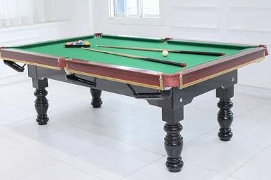 Pool green snooker desk Table meja billiard