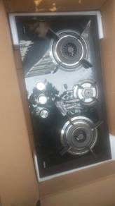 dapur jenama tiga burner 