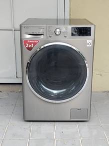 LG 2in1 front load hot washer with dryer 10.5/7`kg